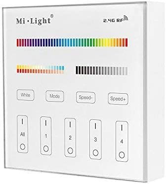 Mi-Light MiBOXER B4 2.4Ghz 4-Zonen Wandsteuerung RGB-CCT - 230V