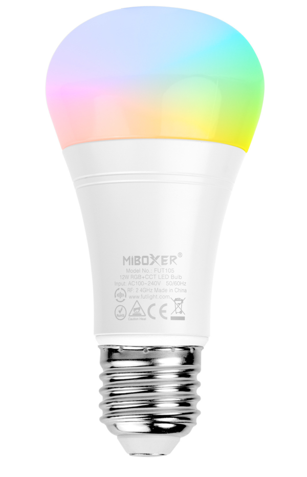 Mi-Light FUT105 E27 LED Lampe 12W RGB-CCT